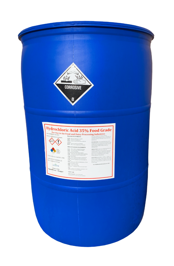 Hydrochloric Acid- 55 Gallon Drum